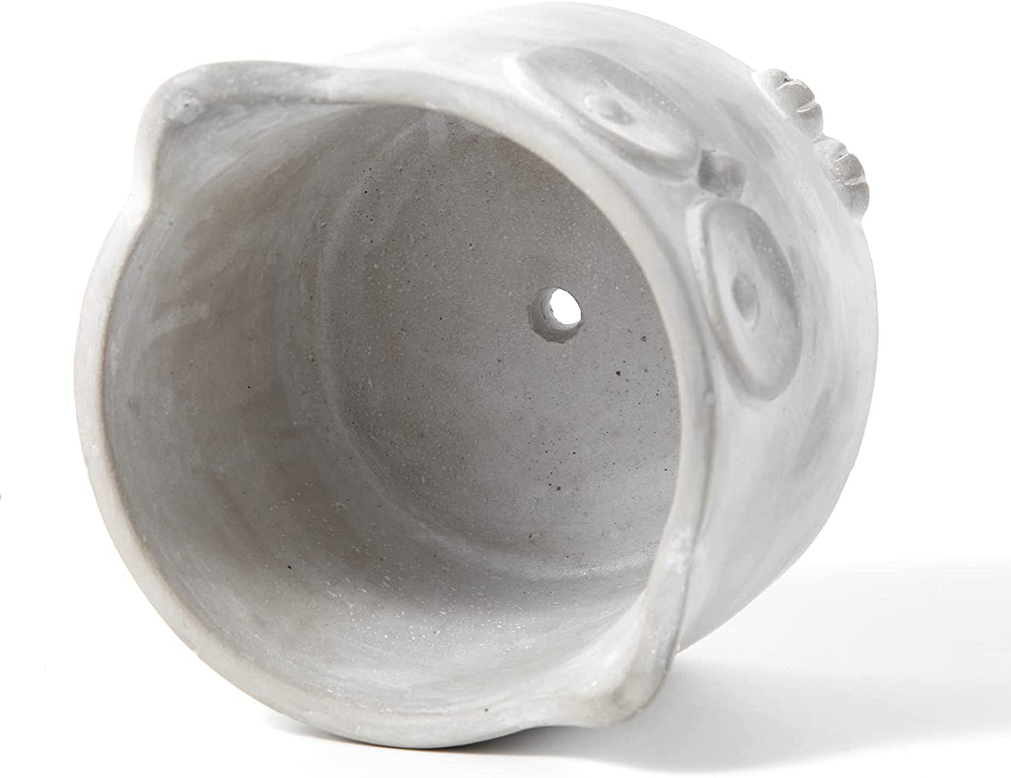 Owl Planter Concrete Pot