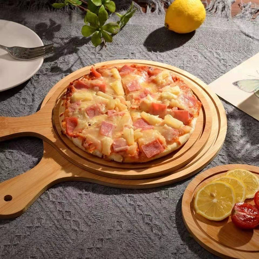 Wooden Pizza Tray (Set of 5)