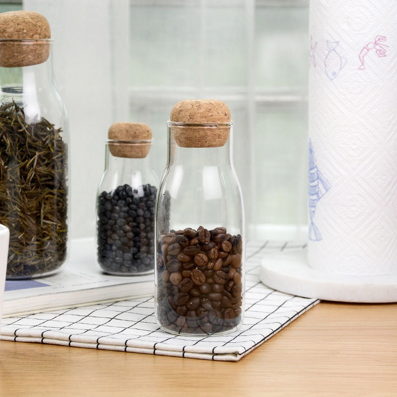 Wood Cork Bottle