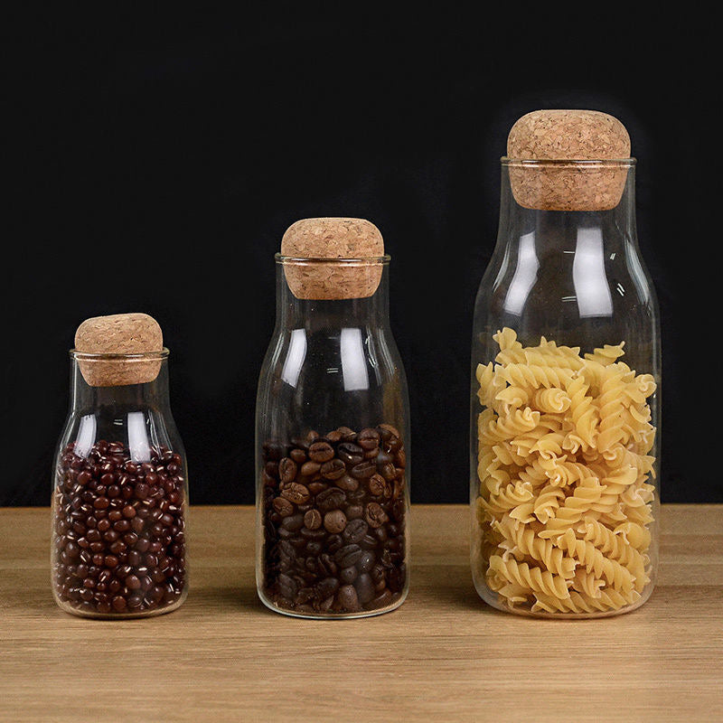 Wood Cork Bottle