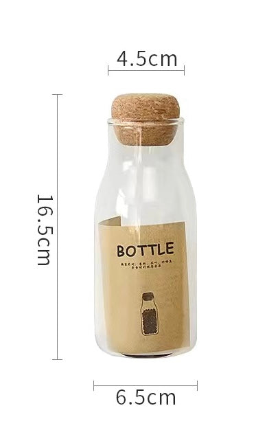 Wood Cork Bottle