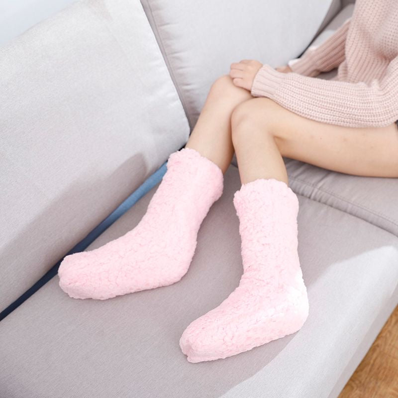 Extra-thick thermal household socks