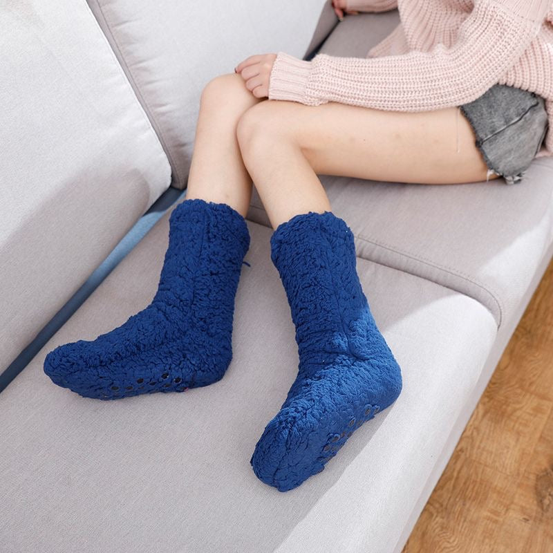 Extra-thick thermal household socks