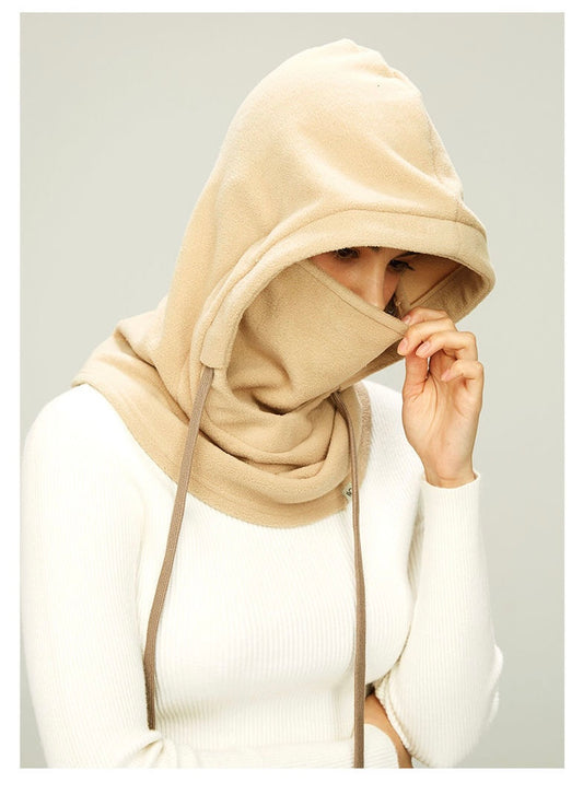 Super warm windproof head cover / hat